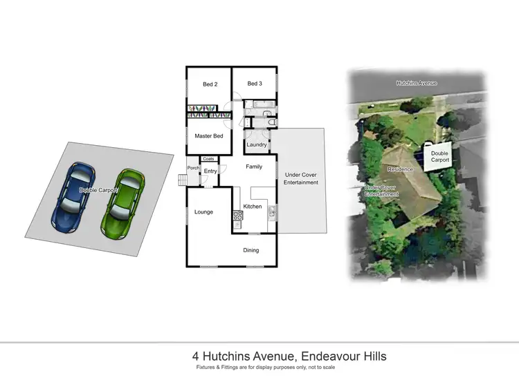 Floorplan of Homely house listing, 4 Hutchins Avenue, Endeavour Hills VIC 3802