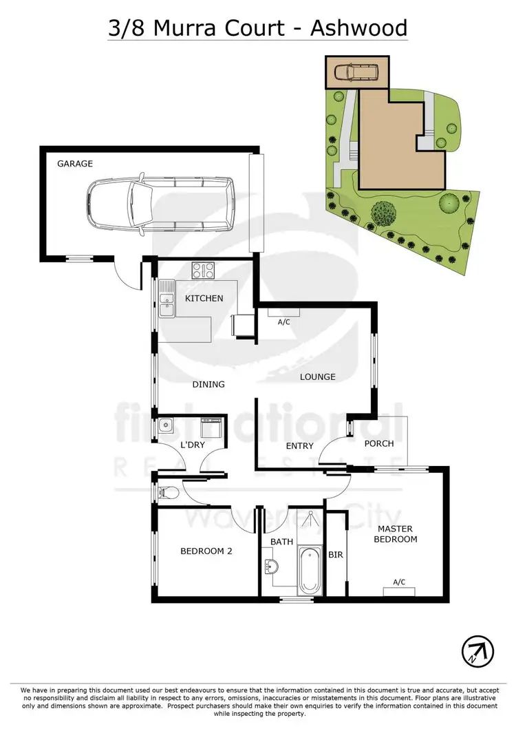 Floorplan of Homely unit listing, 3/8 Murra Court, Ashwood VIC 3147