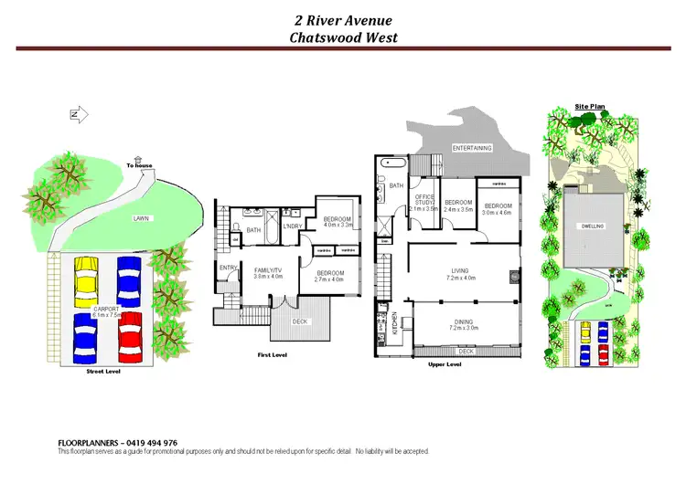 Floorplan of Homely house listing, 2 River Avenue, Chatswood West NSW 2067