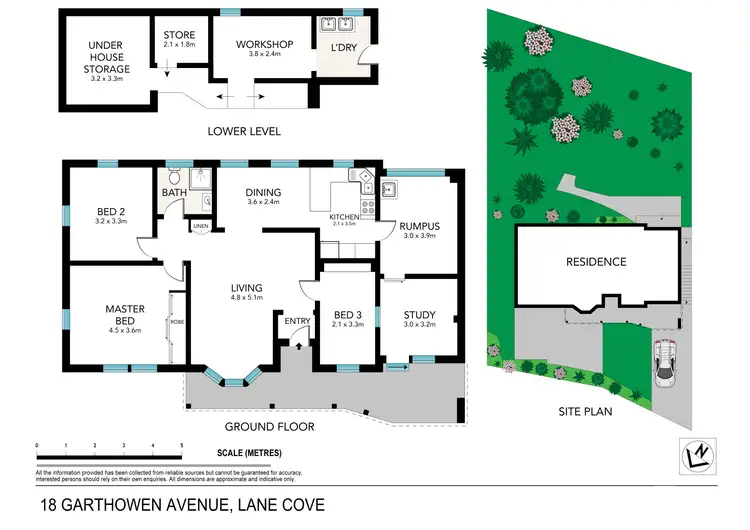 Floorplan of Homely house listing, 18 Garthowen Avenue, Lane Cove NSW 2066