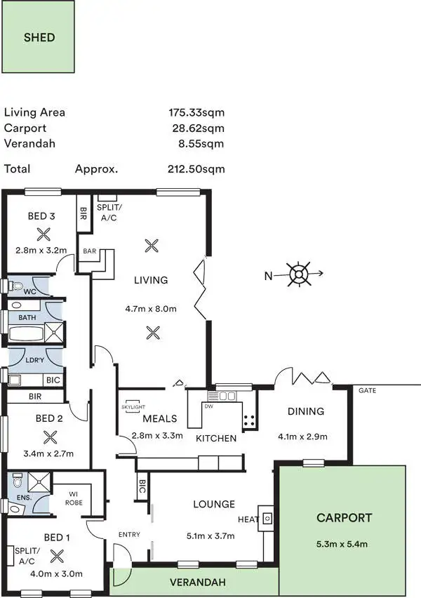Floorplan of Homely house listing, 4 Swan Avenue, West Beach SA 5024