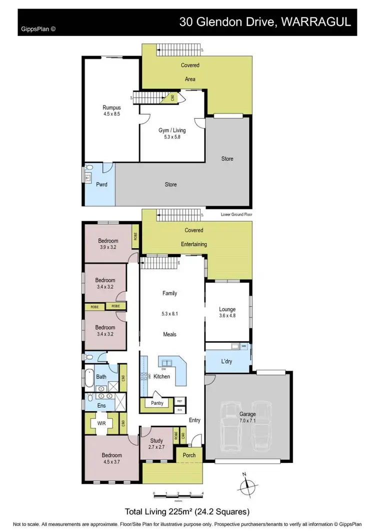 Floorplan of Homely house listing, 30 Glendon Drive, Warragul VIC 3820