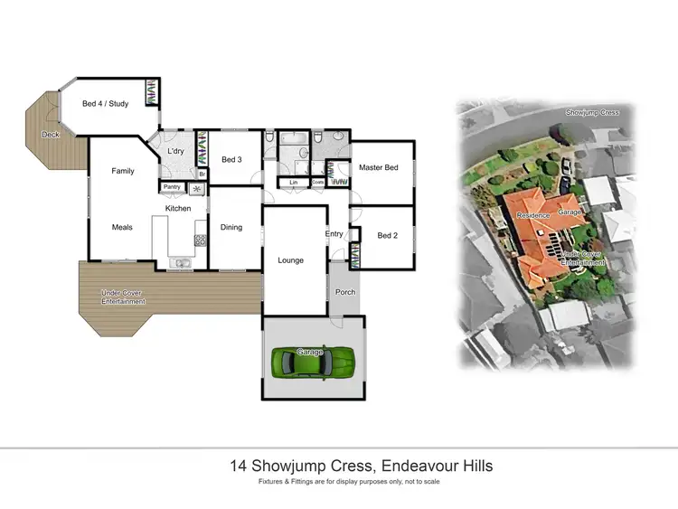 Floorplan of Homely house listing, 14 Showjump Crescent, Endeavour Hills VIC 3802