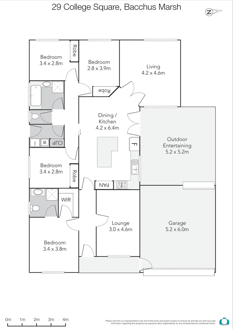 Floorplan of Homely house listing, 29 College Square, Bacchus Marsh VIC 3340