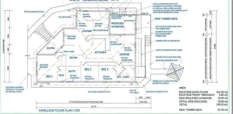 Floorplan of Homely house listing, 97 Shearwater Boulevard, Shearwater TAS 7307
