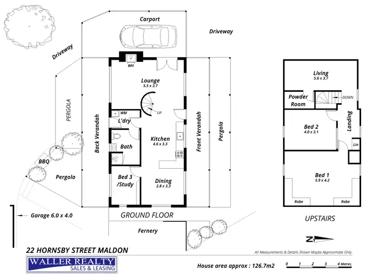 Floorplan of Homely house listing, 22 Hornsby Street, Maldon VIC 3463