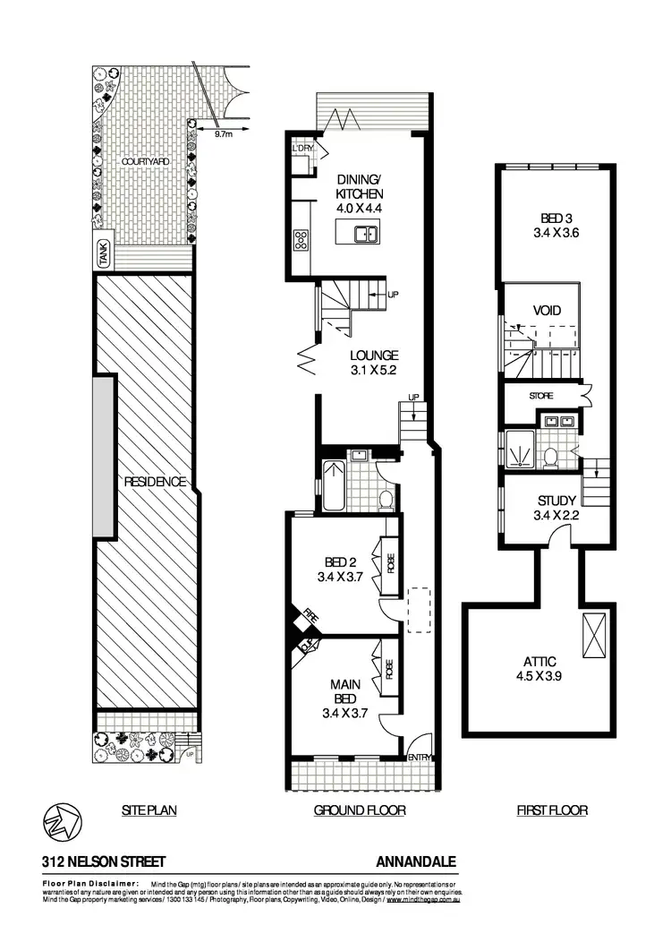 Floorplan of Homely house listing, 312 Nelson Street, Annandale NSW 2038