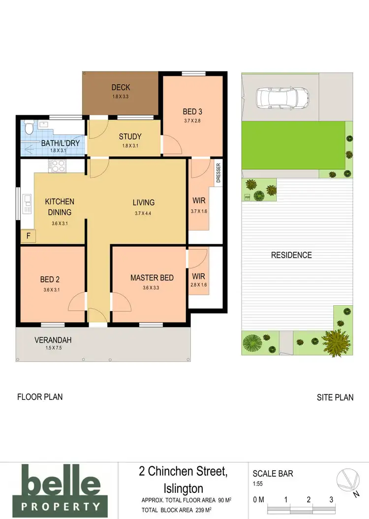 Floorplan of Homely house listing, 2 Chinchen Street, Islington NSW 2296
