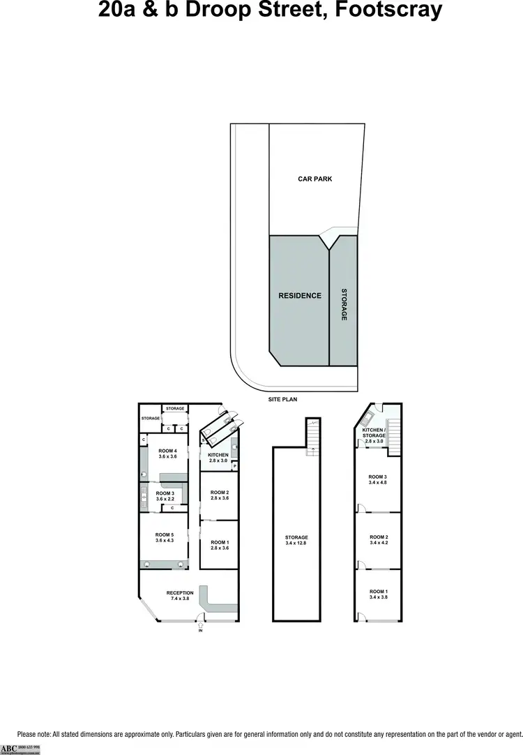 Floorplan of Homely block of units listing, 20 Droop Street, Footscray VIC 3011