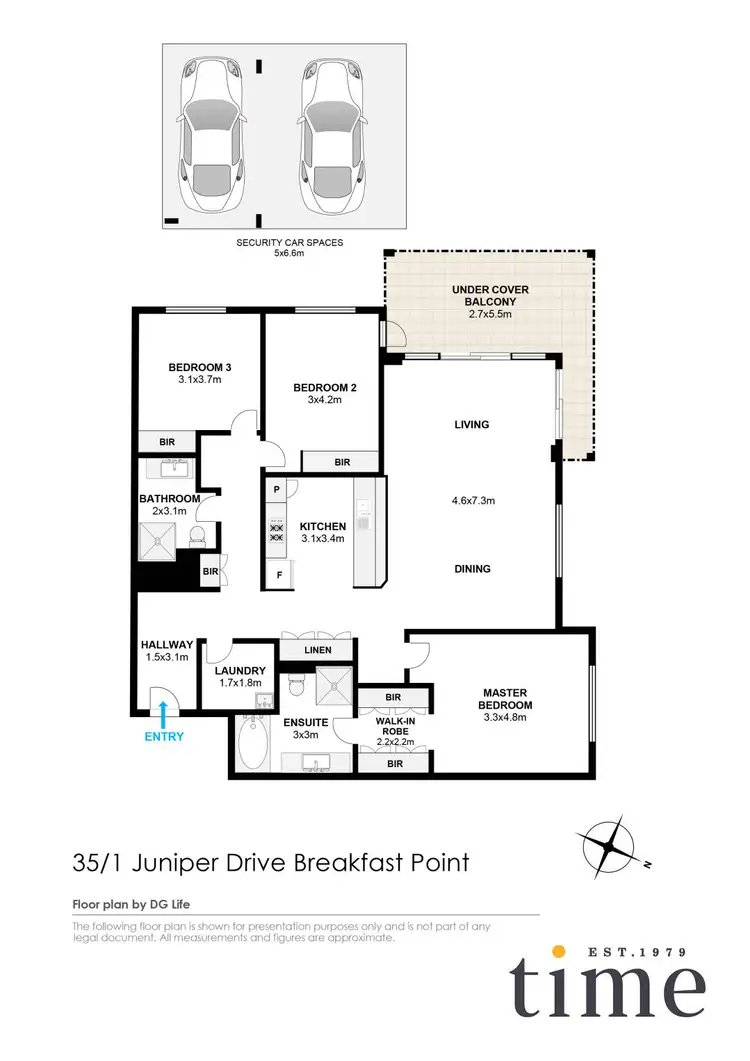 Floorplan of Homely apartment listing, 35/1 Juniper Drive, Breakfast Point NSW 2137