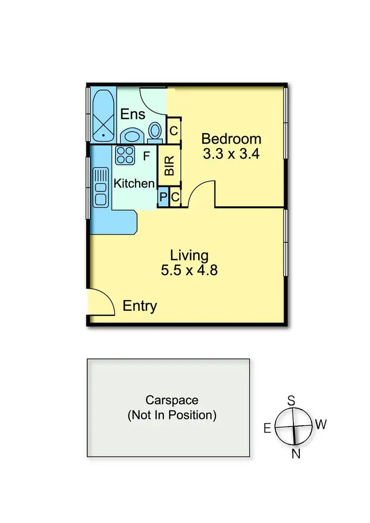 Floorplan of Homely apartment listing, 3/259 Gower Street, Preston VIC 3072
