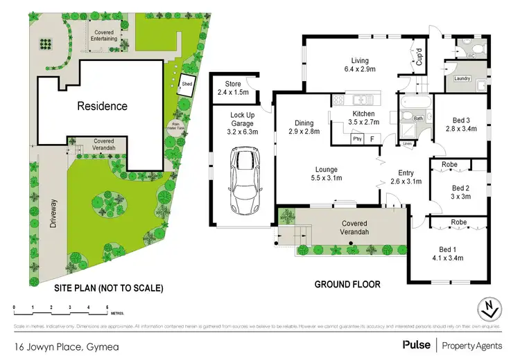 Floorplan of Homely house listing, 16 Jowyn Place, Gymea NSW 2227