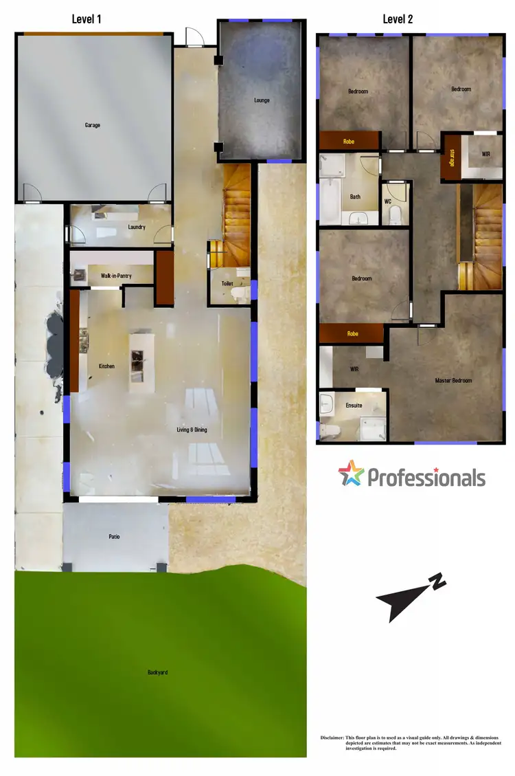 Floorplan of Homely house listing, 5 Bramley Place, Plumpton VIC 3335