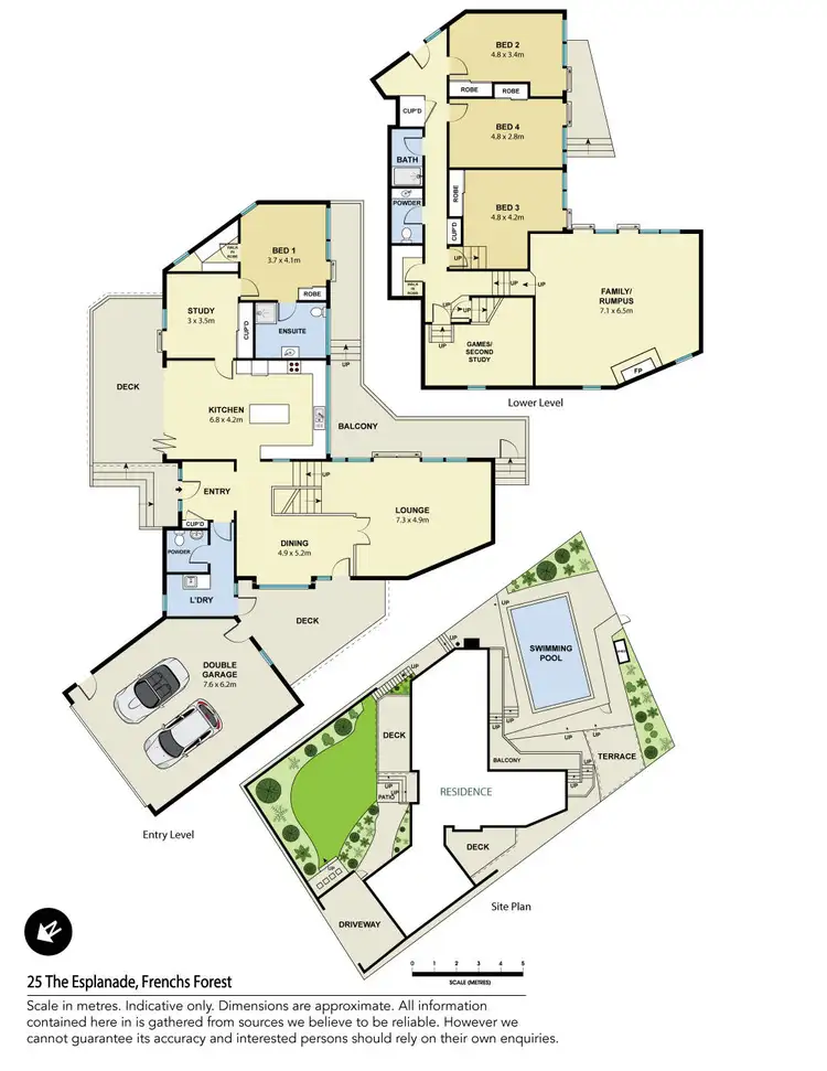 Floorplan of Homely house listing, 25 The Esplanade, Frenchs Forest NSW 2086