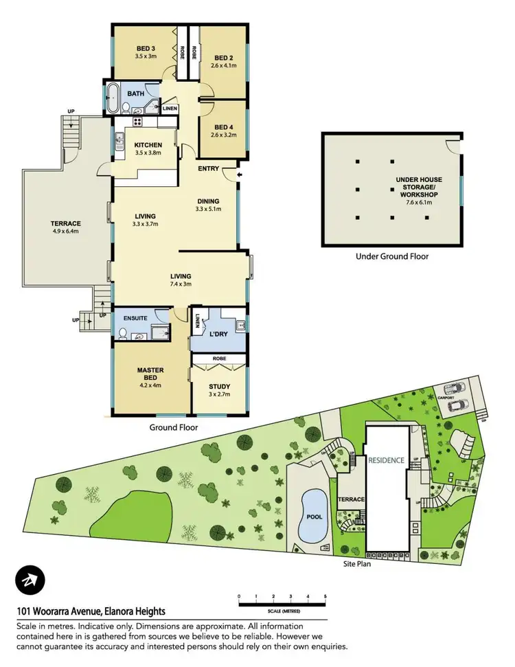 Floorplan of Homely house listing, 101 Woorarra Avenue, Elanora Heights NSW 2101