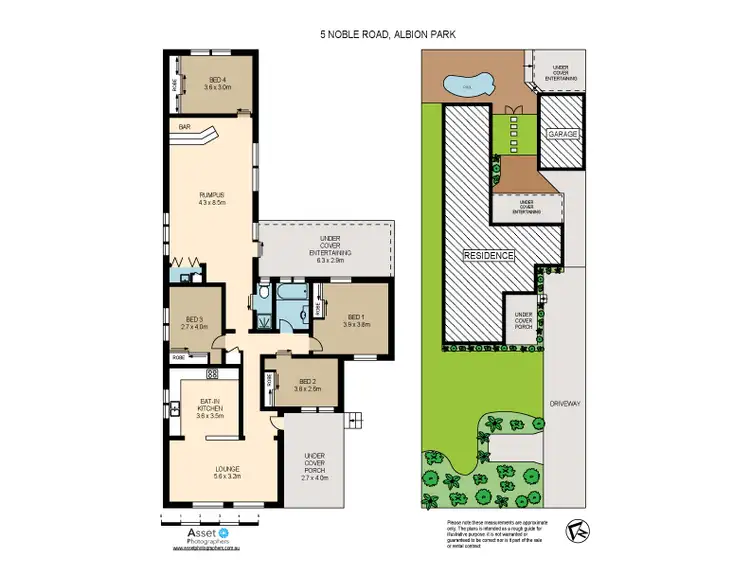 Floorplan of Homely house listing, 5 Noble Road, Albion Park NSW 2527