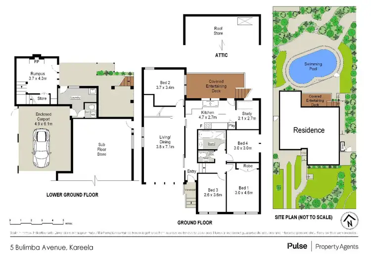 Floorplan of Homely house listing, 5 Bulimba Avenue, Kareela NSW 2232