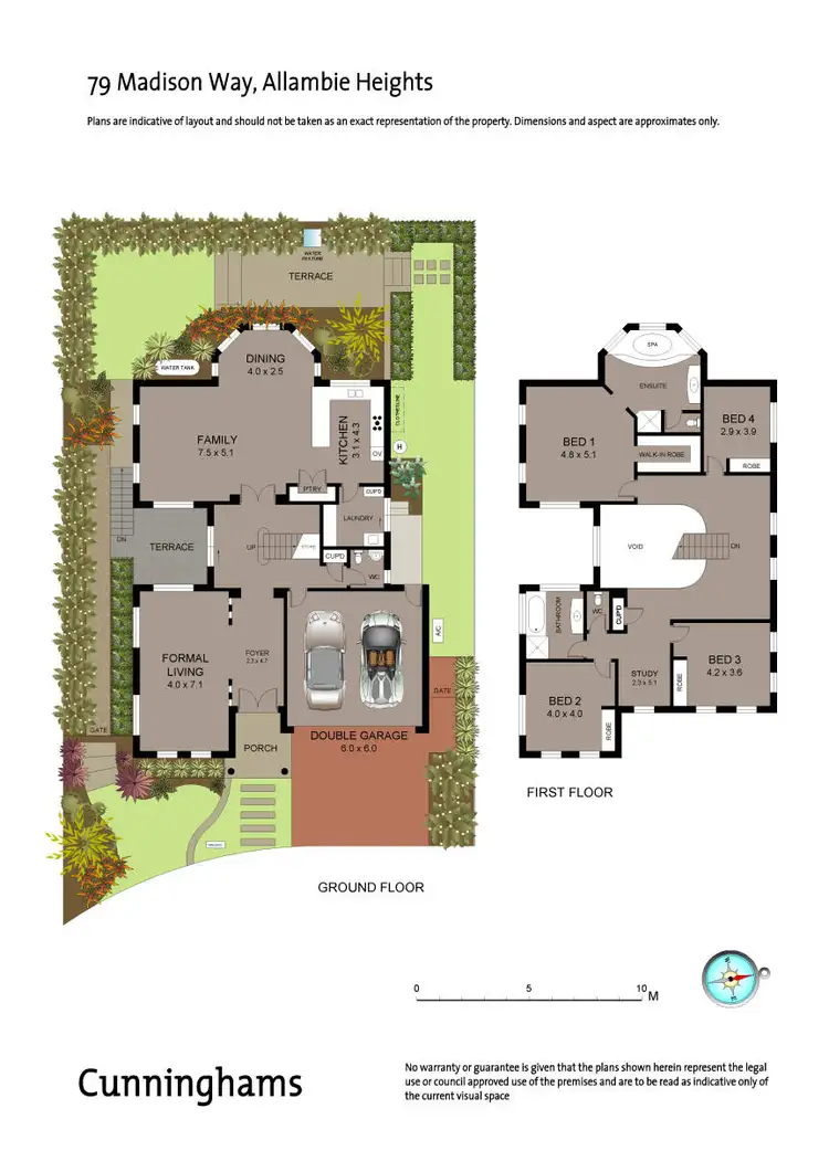 Floorplan of Homely house listing, 79 Madison Way, Allambie Heights NSW 2100