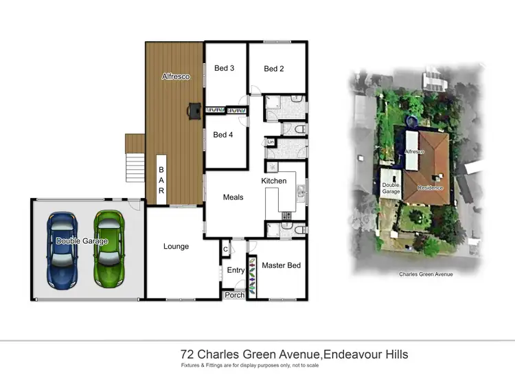 Floorplan of Homely house listing, 72 Charles Green Avenue, Endeavour Hills VIC 3802