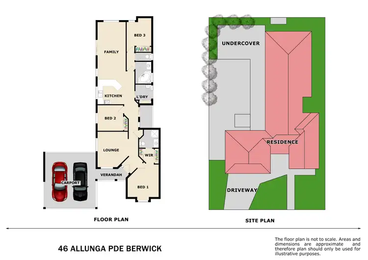 Floorplan of Homely house listing, 46 Allunga Parade, Berwick VIC 3806