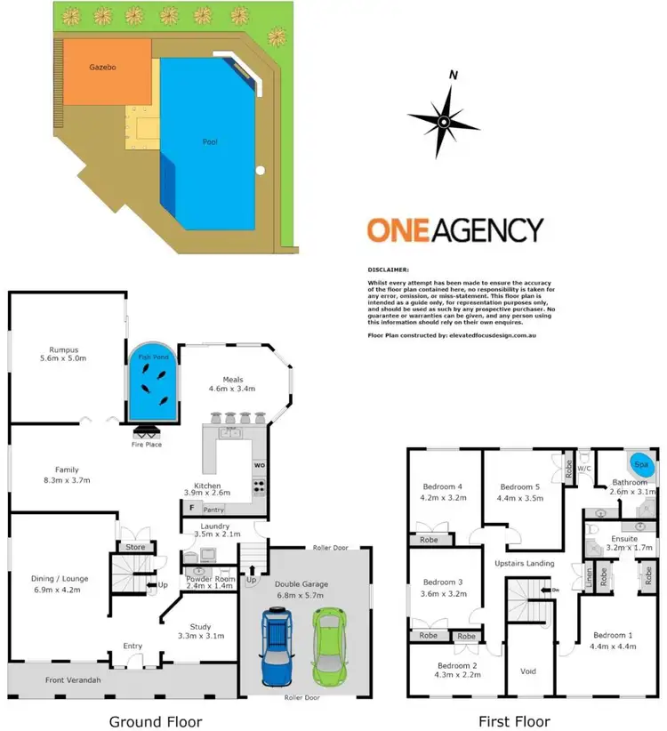 Floorplan of Homely house listing, 8 Derrilin Close, Bangor NSW 2234