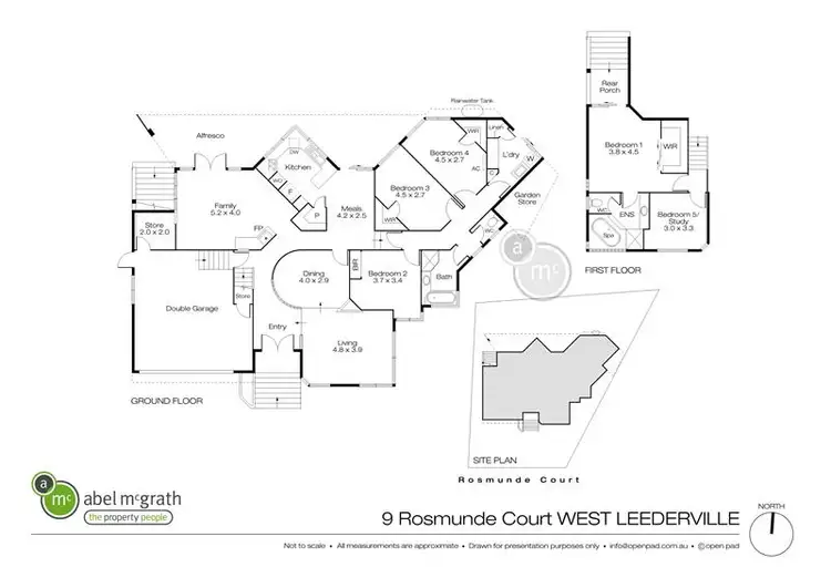 Floorplan of Homely house listing, 9 Rosmunde Court, West Leederville WA 6007