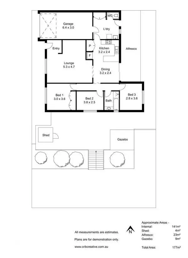 Floorplan of Homely house listing, 146 Colin Road, Wembley Downs WA 6019