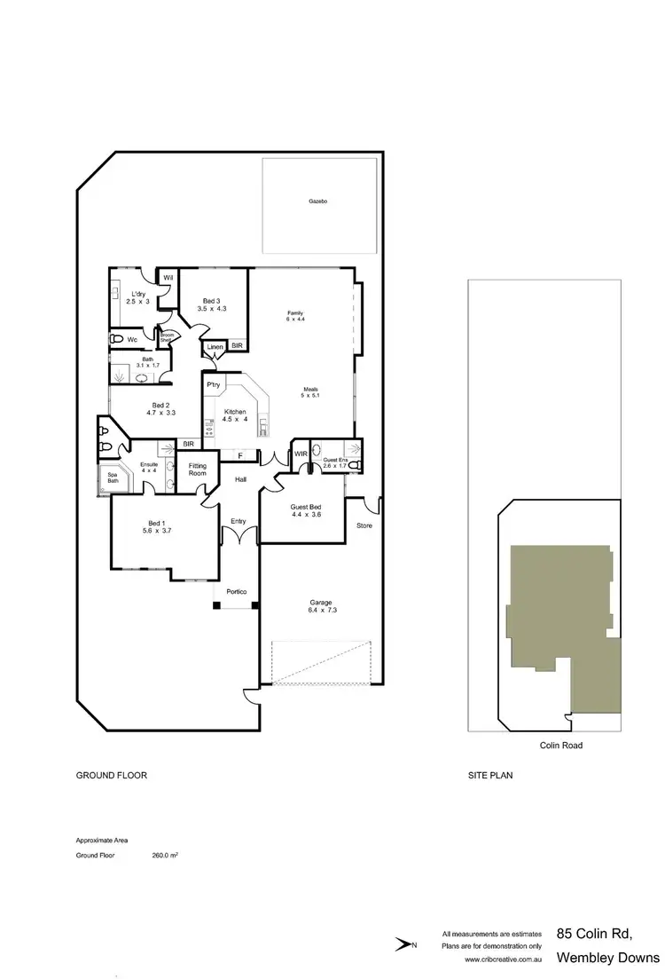 Floorplan of Homely house listing, 85 Colin Road, Wembley Downs WA 6019
