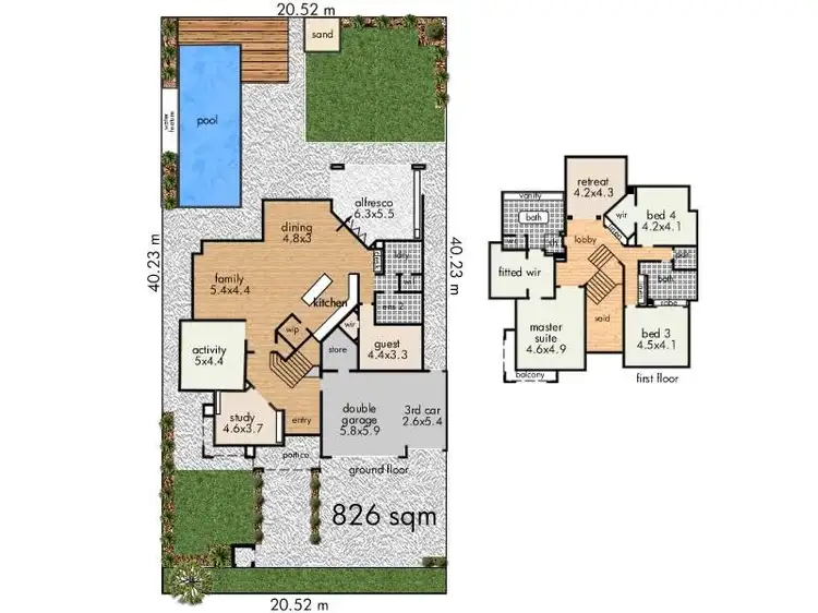 Floorplan of Homely house listing, 24 Dunblane Road, Floreat WA 6014