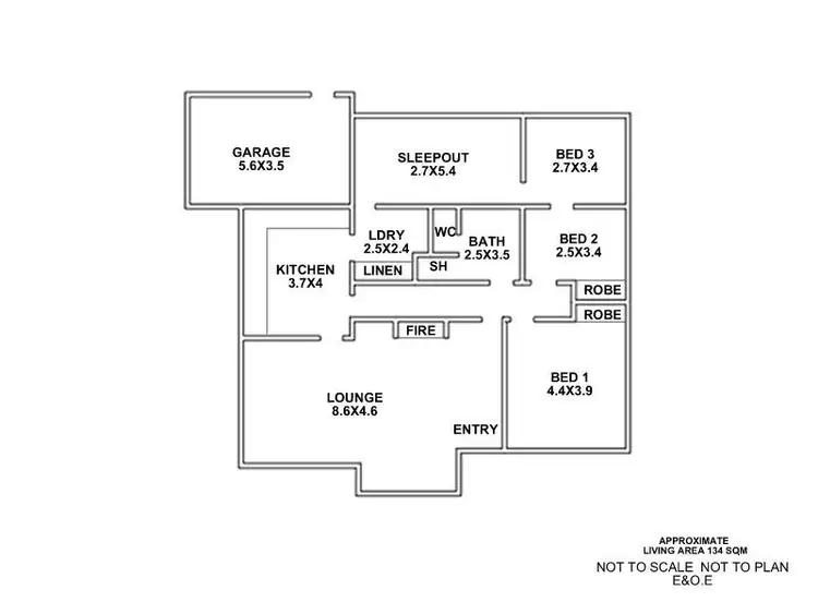 Floorplan of Homely house listing, 11 Linden Gardens, Floreat WA 6014