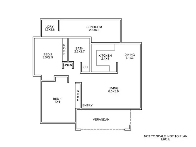 Floorplan of Homely apartment listing, 3/73 Bay View Terrace, Claremont WA 6010