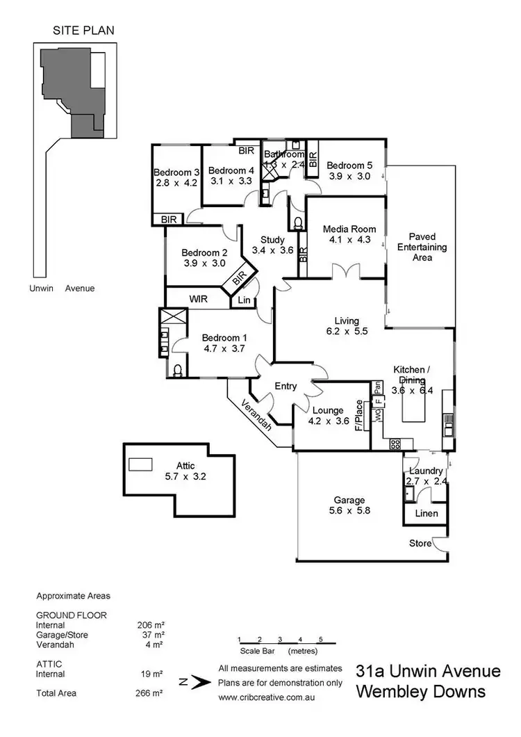 Floorplan of Homely house listing, 31A Unwin Avenue, Wembley Downs WA 6019