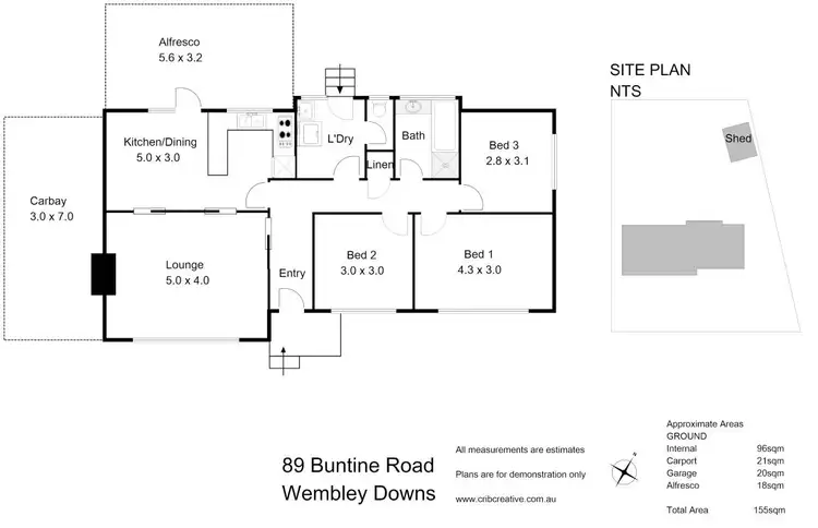 Floorplan of Homely house listing, 89 Buntine Road, Wembley Downs WA 6019