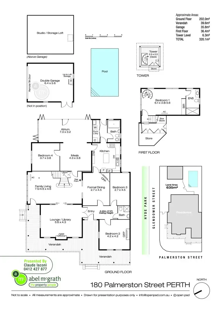 Floorplan of Homely house listing, 180 Palmerston Street, Perth WA 6000