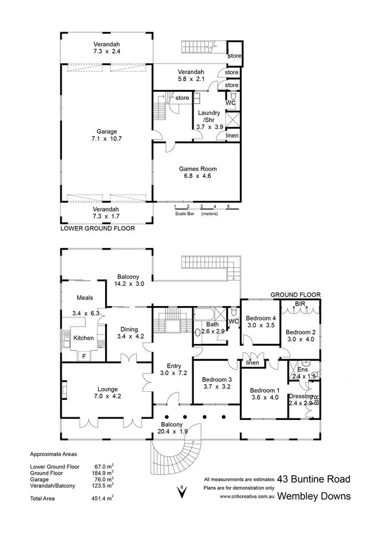 Floorplan of Homely house listing, 43 Buntine Road, Wembley Downs WA 6019