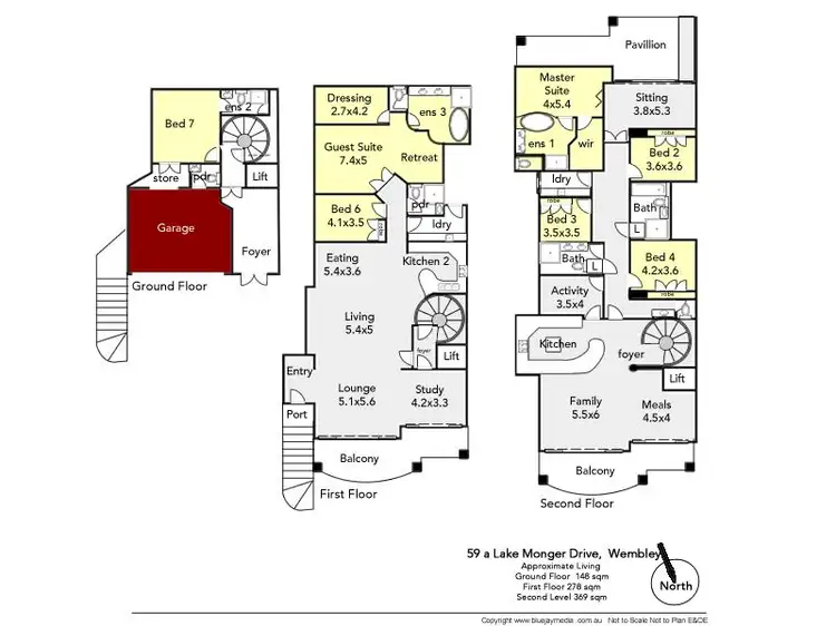 Floorplan of Homely house listing, 59A Lake Monger Drive, Wembley WA 6014