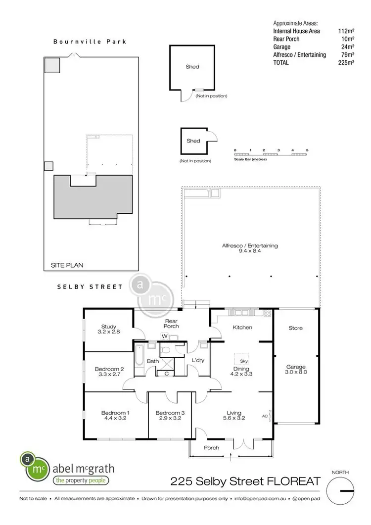 Floorplan of Homely house listing, 225 Selby Street, Floreat WA 6014