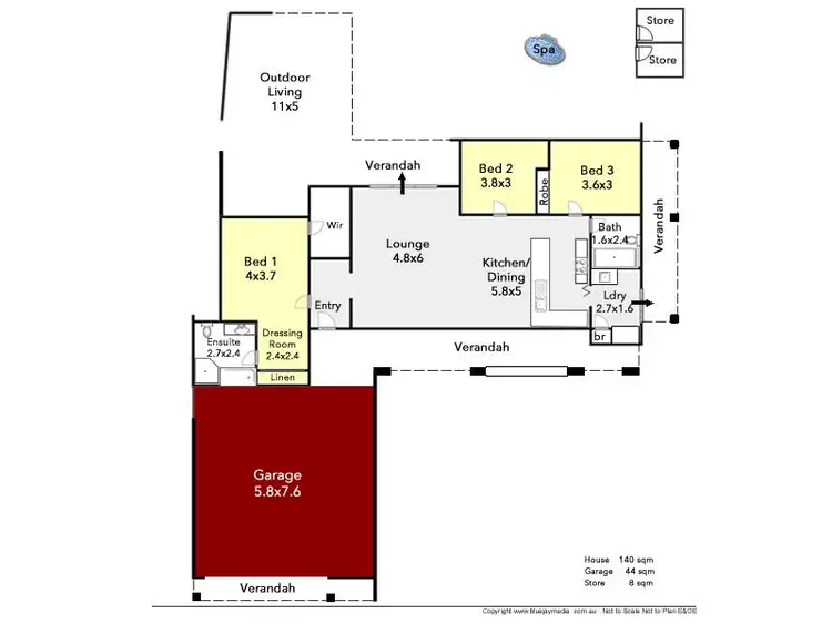 Floorplan of Homely house listing, 177 The Boulevard, Floreat WA 6014