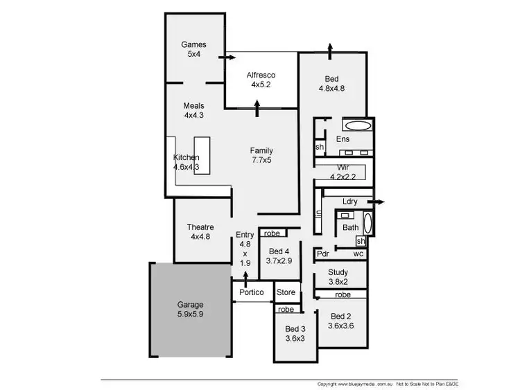 Floorplan of Homely house listing, 32 Kirwan Street, Floreat WA 6014