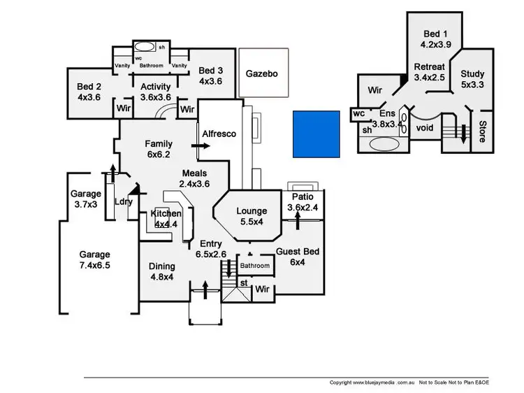 Floorplan of Homely house listing, 33 Kalinda Drive, City Beach WA 6015