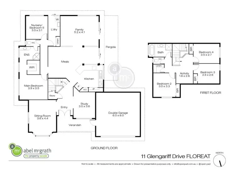 Floorplan of Homely house listing, 11 Glengariff Drive, Floreat WA 6014