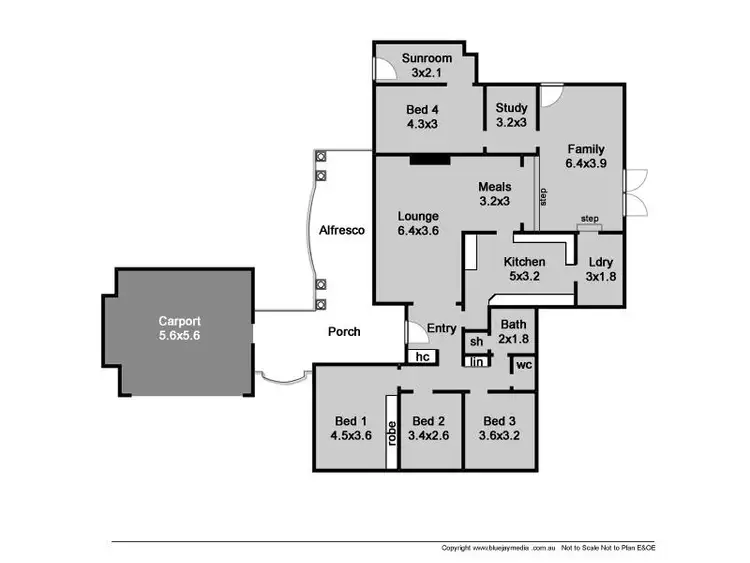 Floorplan of Homely house listing, 46 Kirwan Street, Floreat WA 6014