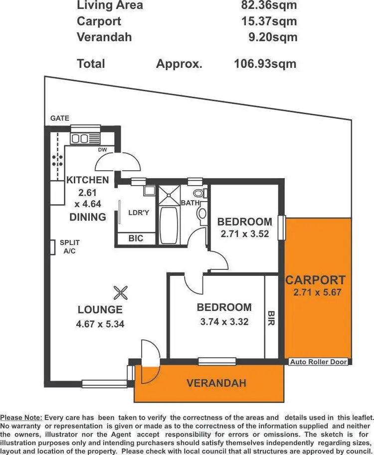 Floorplan of Homely unit listing, 3/427 Kensington Road, Rosslyn Park SA 5072
