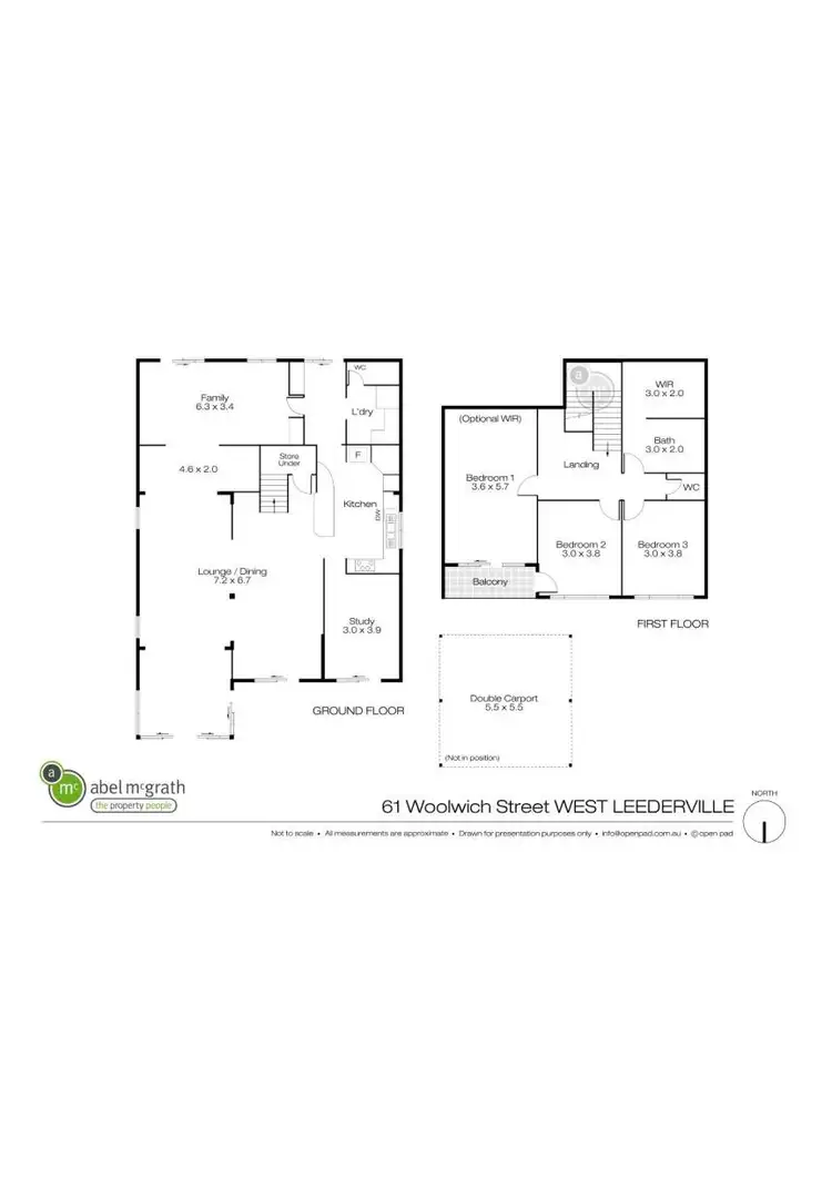 Floorplan of Homely house listing, 61 Woolwich Street, West Leederville WA 6007