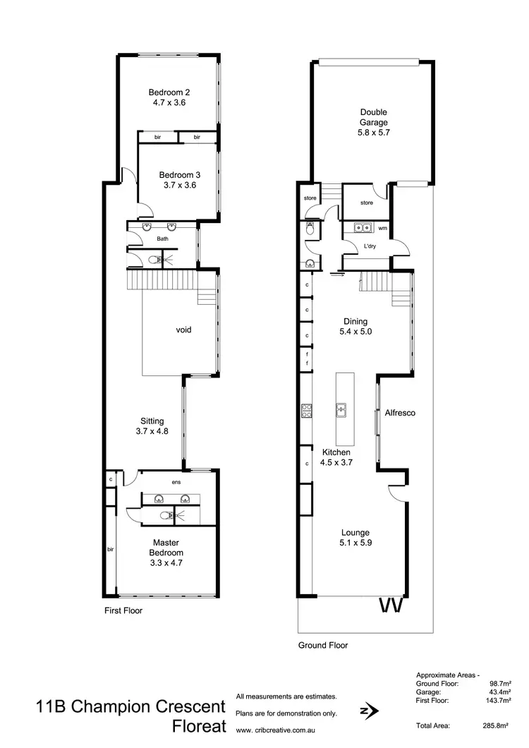Floorplan of Homely house listing, 11B Champion Crescent, Floreat WA 6014