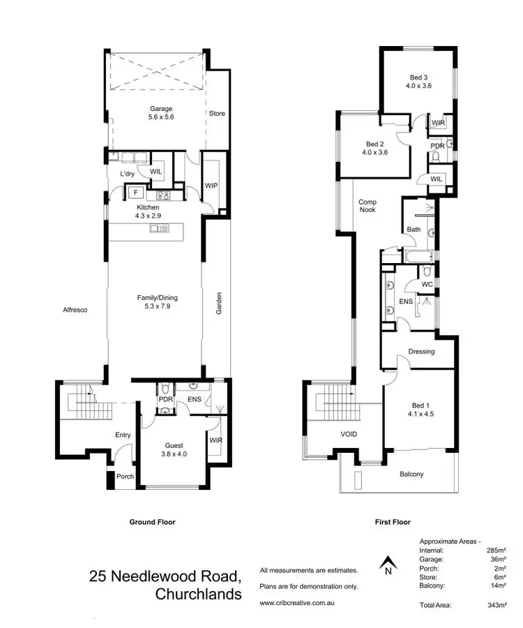 Floorplan of Homely house listing, 25 Needlewood Road, Churchlands WA 6018