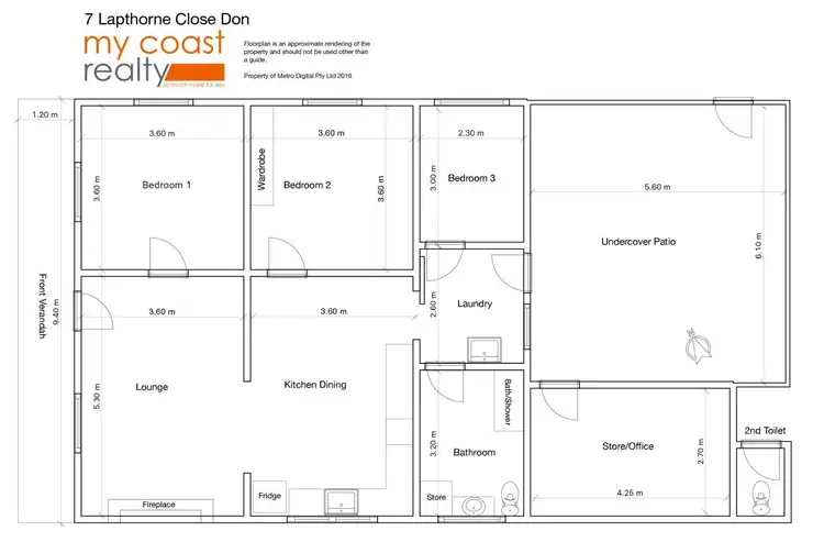 Floorplan of Homely house listing, 7 Lapthorne Close, Don TAS 7310