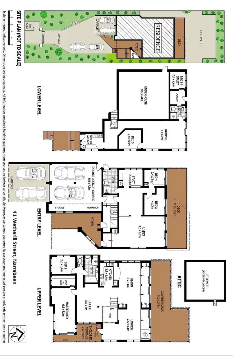 Floorplan of Homely house listing, 41 Wetherill Street, Narrabeen NSW 2101