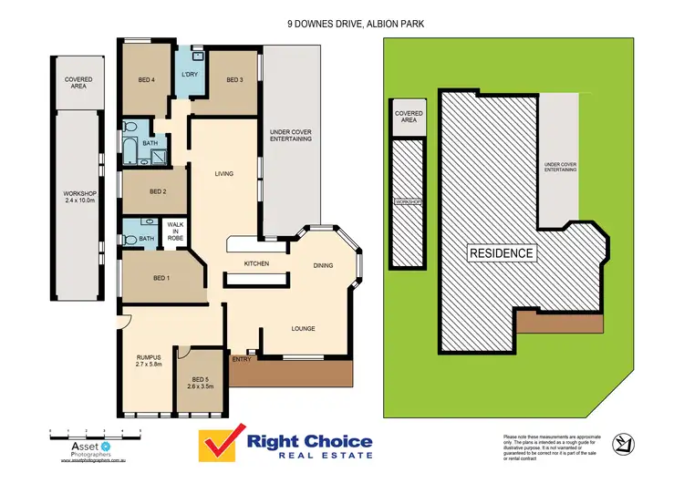 Floorplan of Homely house listing, 9 Downes Drive, Albion Park NSW 2527