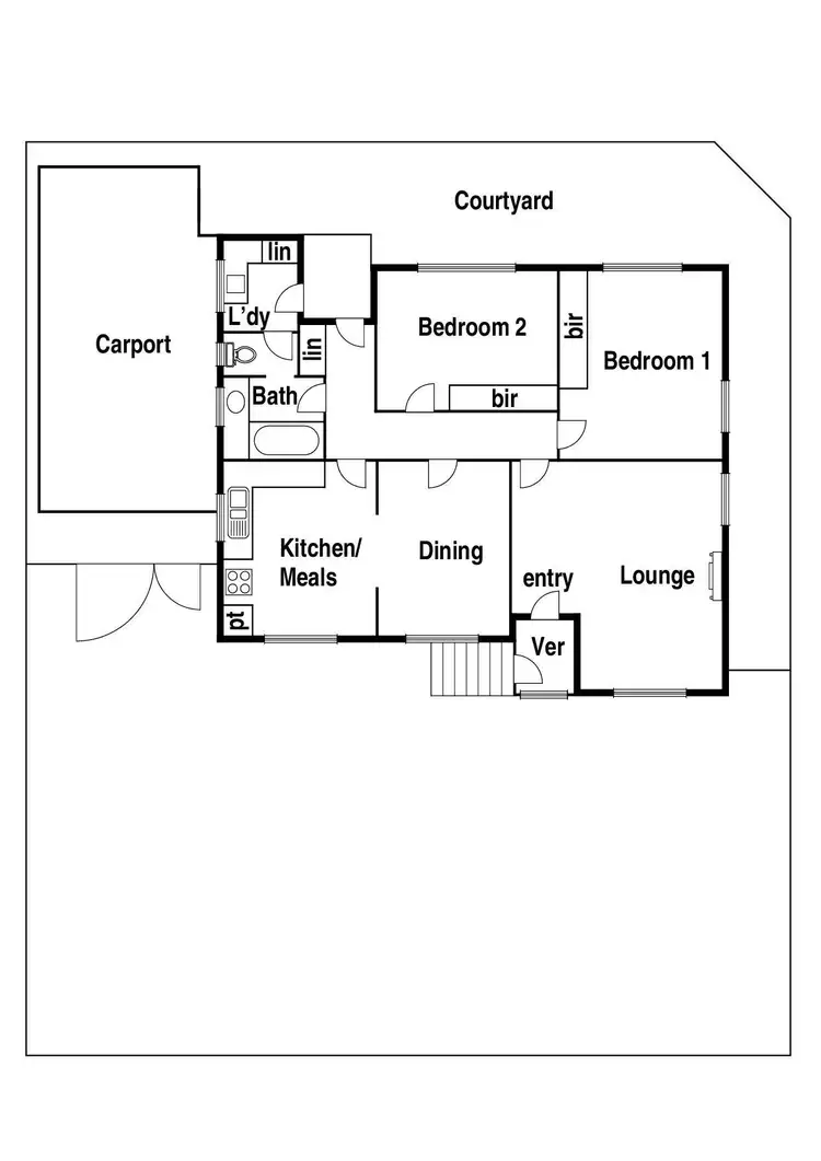 Floorplan of Homely house listing, 1/33 Mccomas Street, Reservoir VIC 3073
